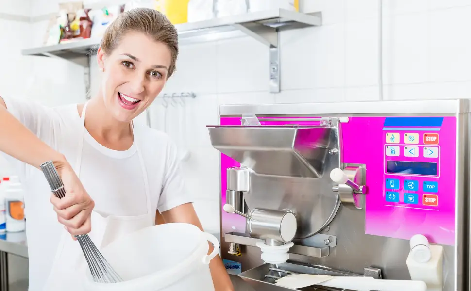 "how to use ice cream maker"